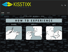 Tablet Screenshot of kisstixx.com